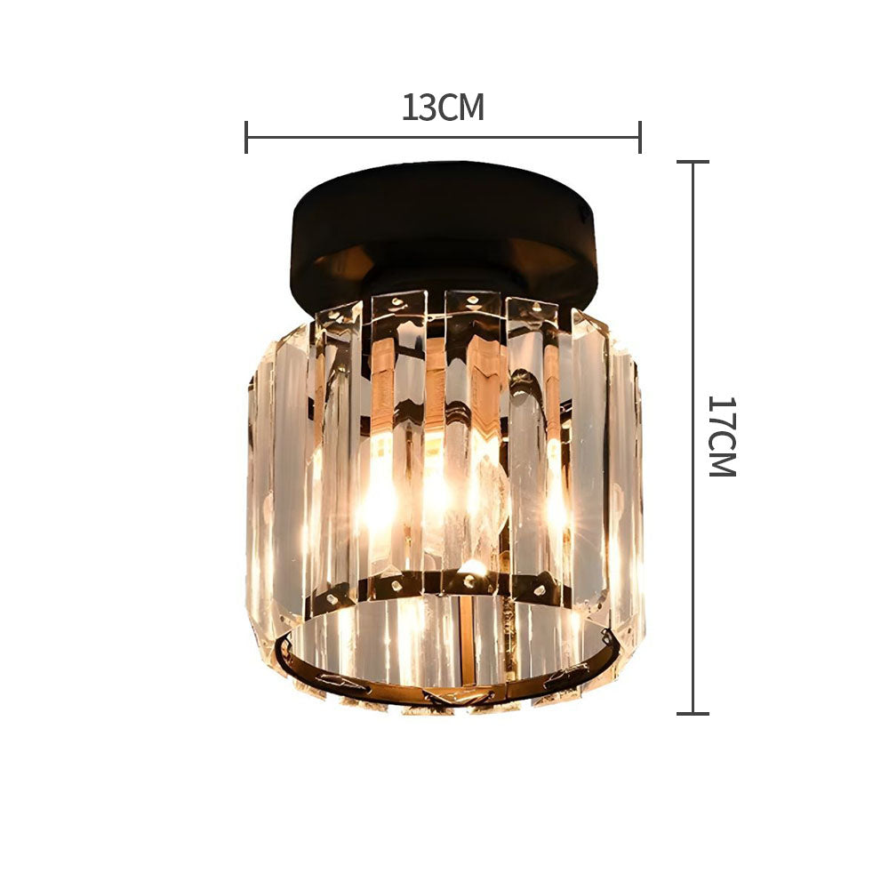 Casa Lumière Plafondlamp - Chique Glasverlichting voor Hal en Woonruimte
