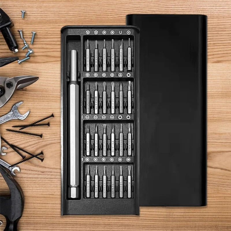 24-in-1 Precision Screwdriver Set, Chrome-Vanadium, Magnetic Bits