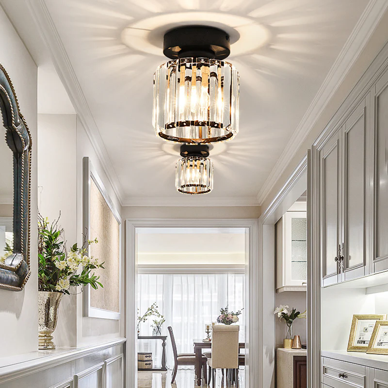 Casa Lumière Plafondlamp - Chique Glasverlichting voor Hal en Woonruimte