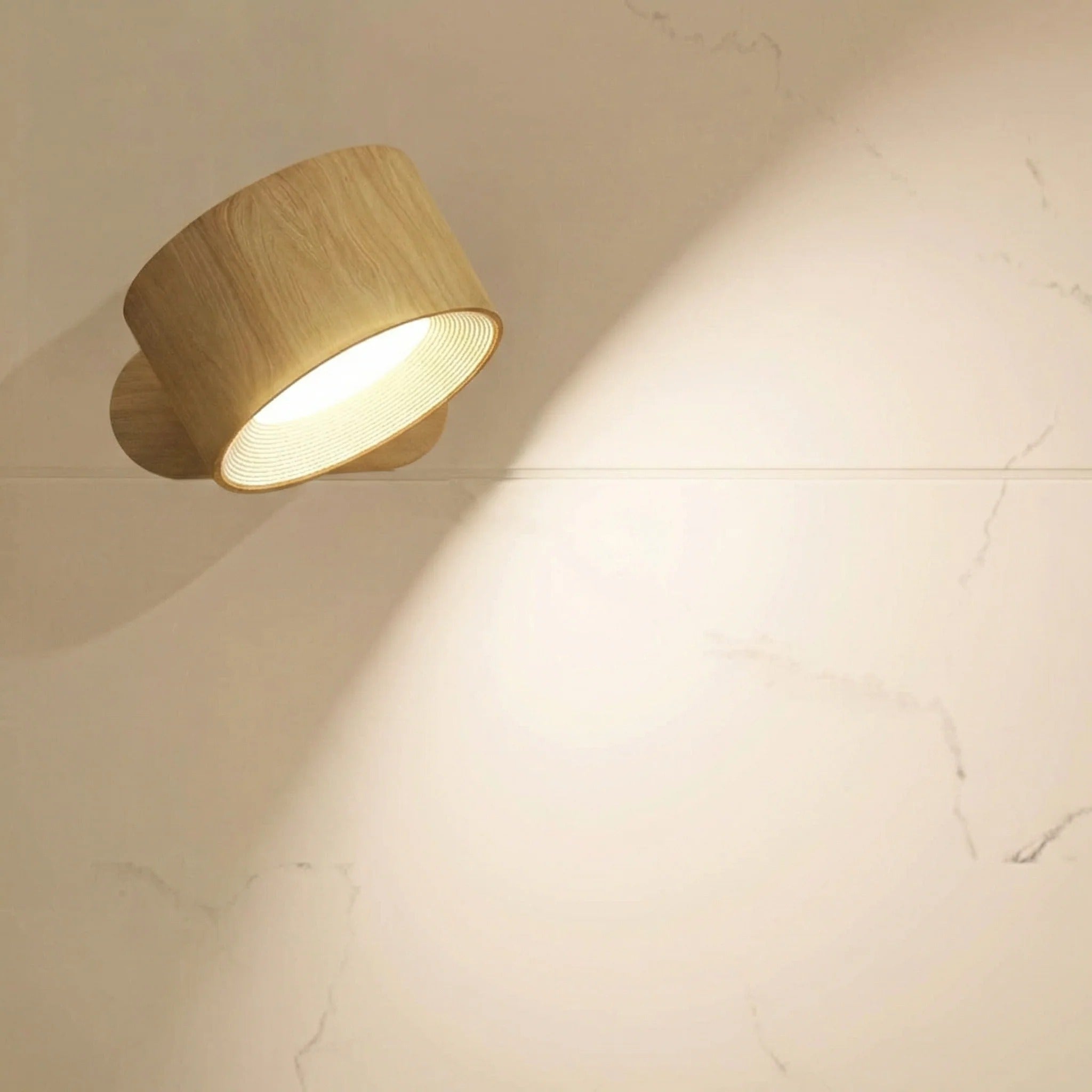360° Rotating Magnetic LED Wall Lamp – Rechargeable
