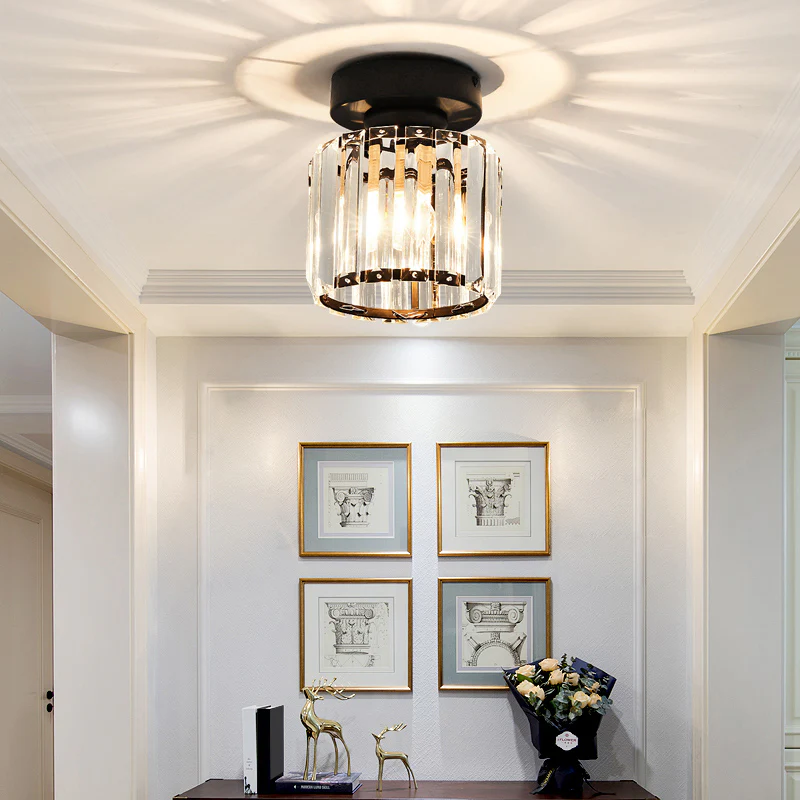 Casa Lumière Plafondlamp - Chique Glasverlichting voor Hal en Woonruimte