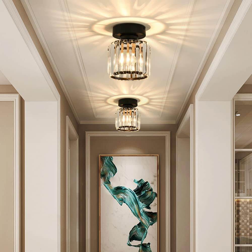 Casa Lumière Plafondlamp - Chique Glasverlichting voor Hal en Woonruimte