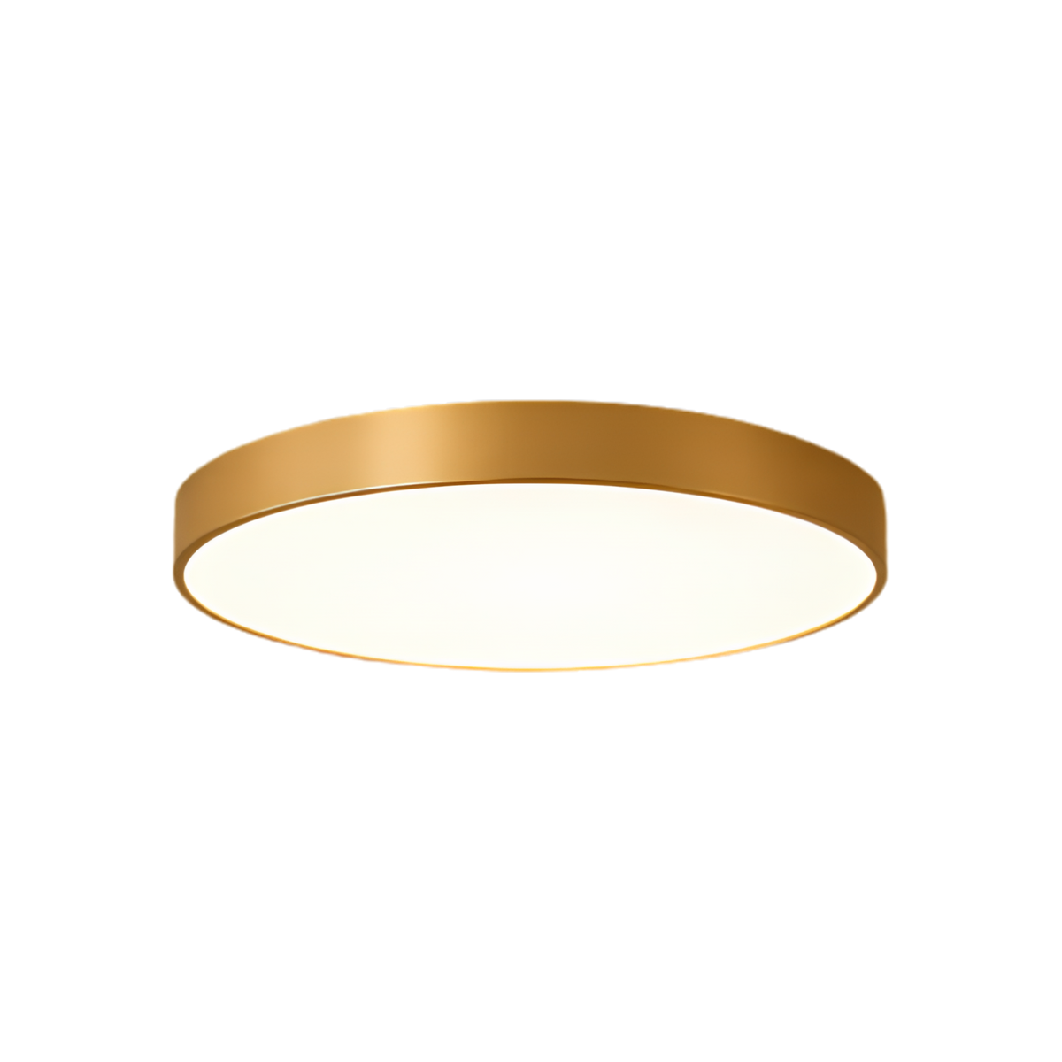 Goldene Kreis LED Deckenleuchte