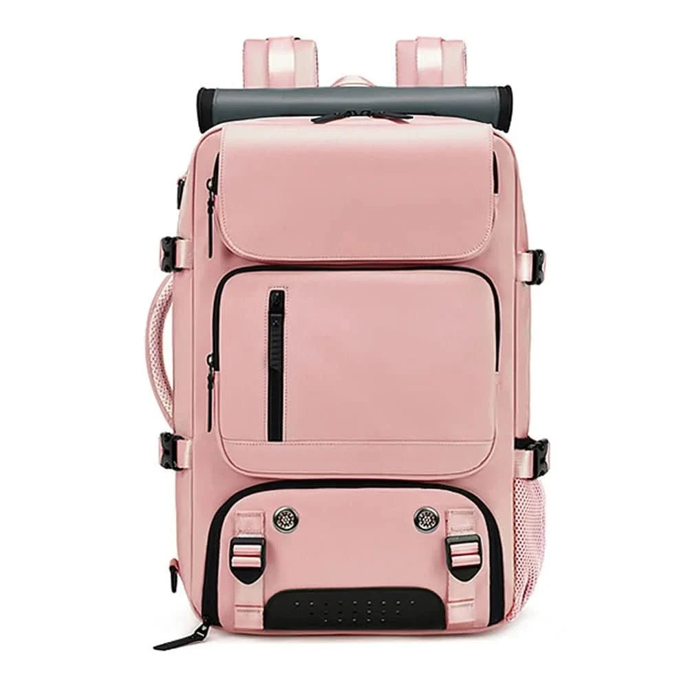 TRAVELMAX Pack - Large waterproof travel backpack with USB port