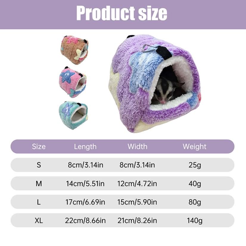 HARRYHAMSTER - Soft hammock house for hamsters to cuddle and sleep in