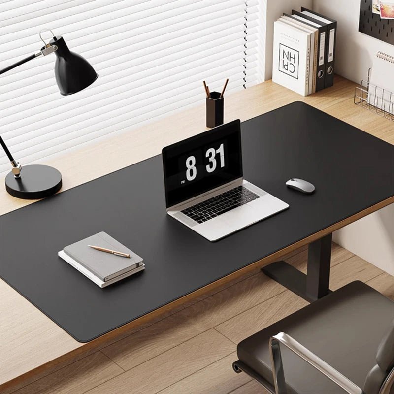 DESKSHIELD – Premium PU leather desk pad for precise mouse control