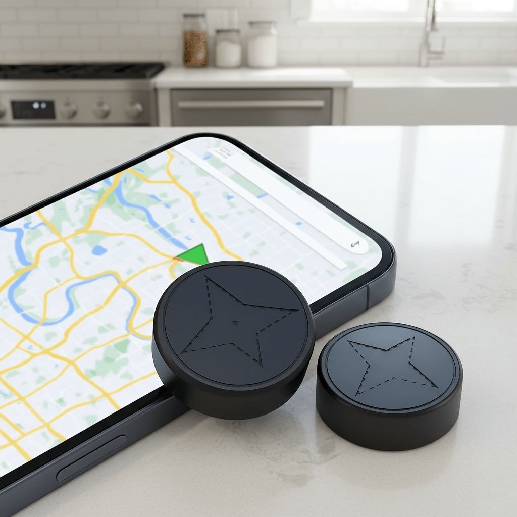 TRACKNEX – Compact GPS Locator with Magnetic Mounting