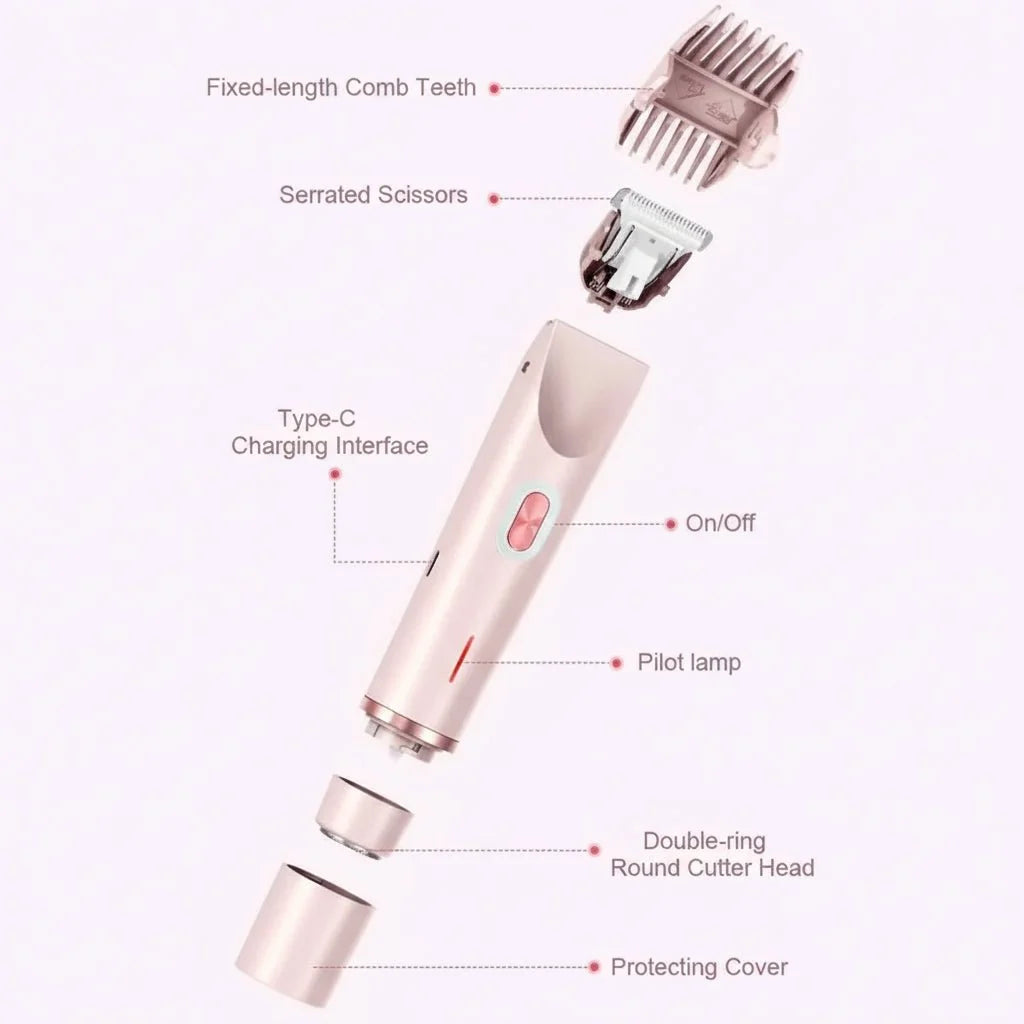 GLISSETTE – Electric Shaver for Women with Smooth and Skin-Friendly Use