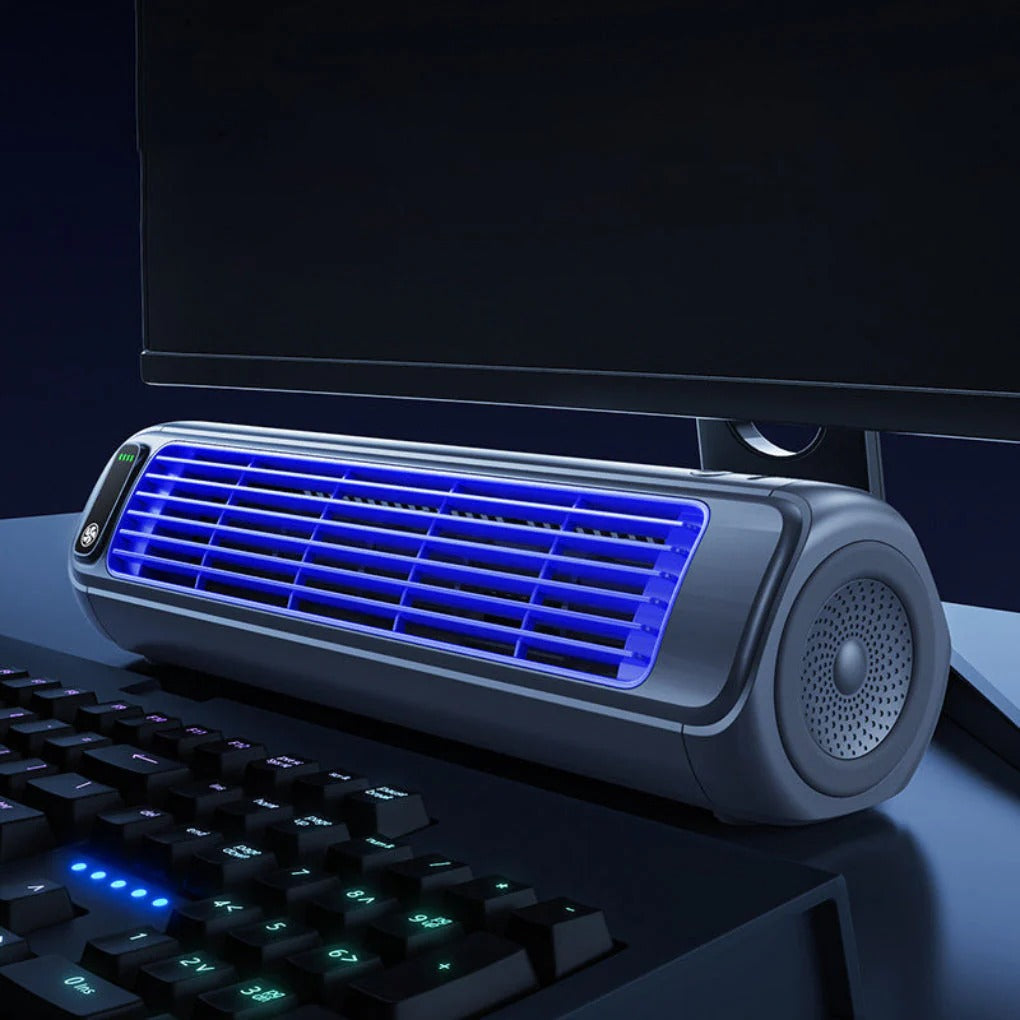 Bladeless Rechargeable Portable Cooling Fan for Home, Desk & Office