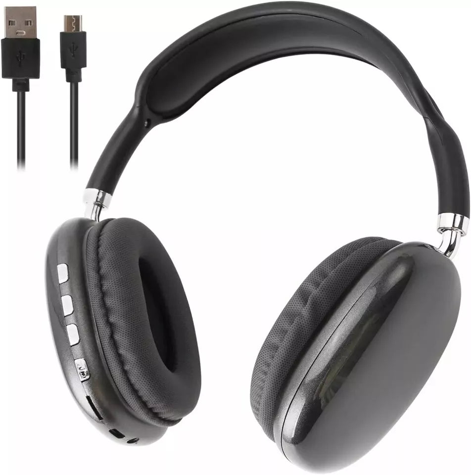 Bluetooth Headphones with Active Noise Cancellation & Long Play