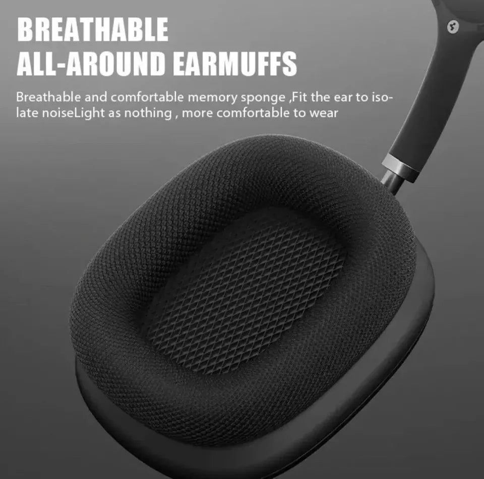 Bluetooth Headphones with Active Noise Cancellation & Long Play