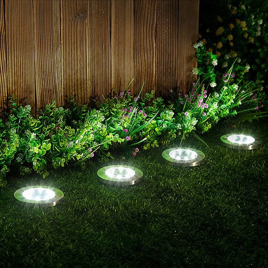 Cordless Solar LED Garden Stake Lights