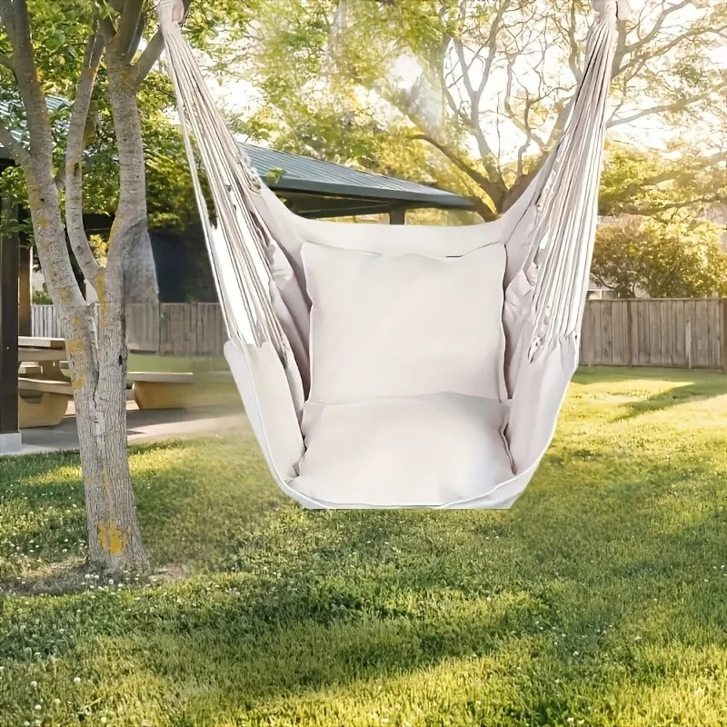 Outdoor Camping Hammock with Hanging Ropes