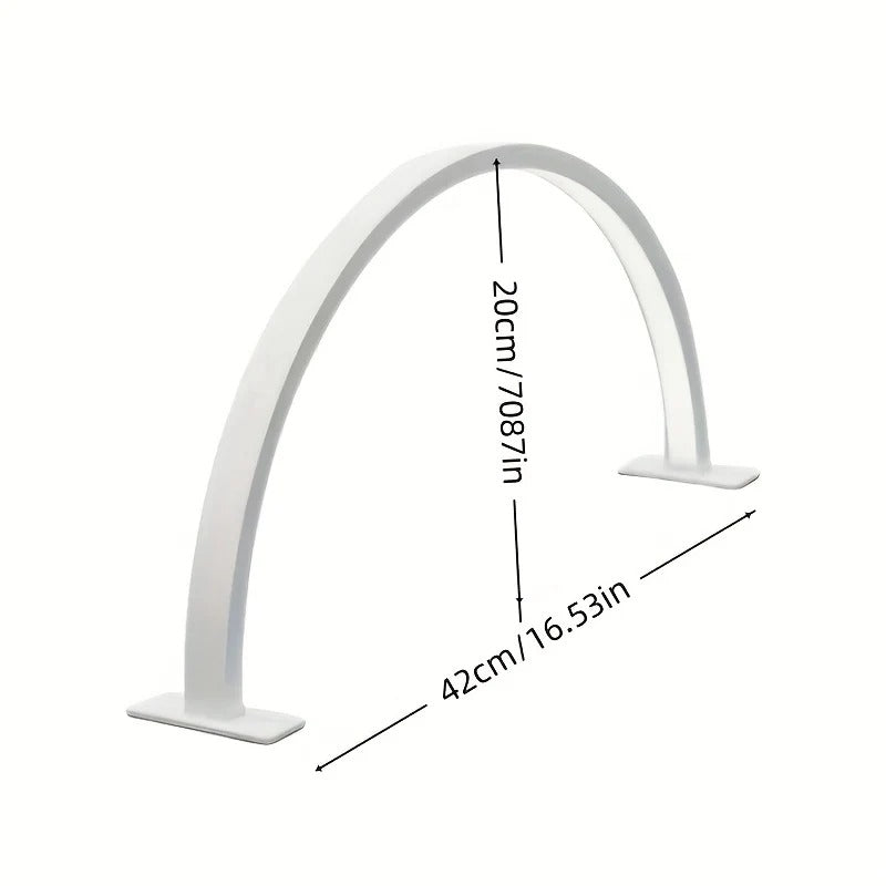 Crescent Moon LED Desk Lamp Adjustable USB Metal Light