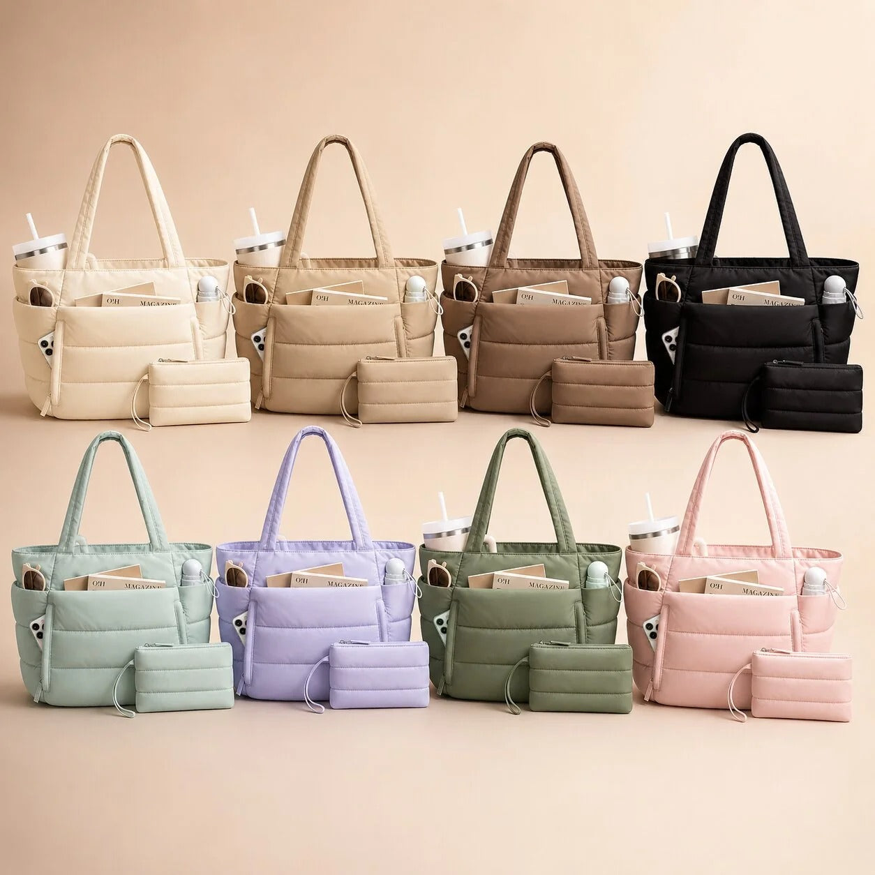 Puffer Tote Bag
