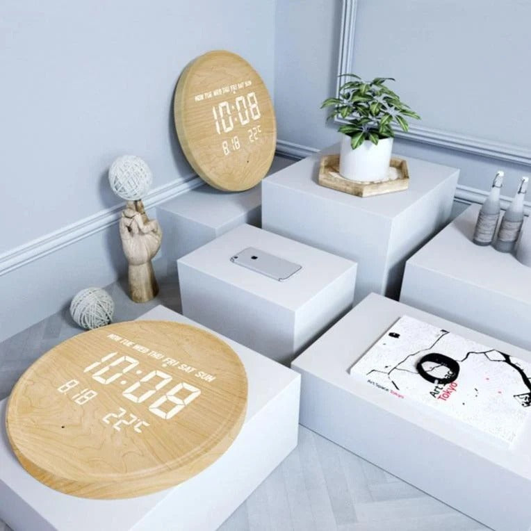 Digital LED Wall Clock