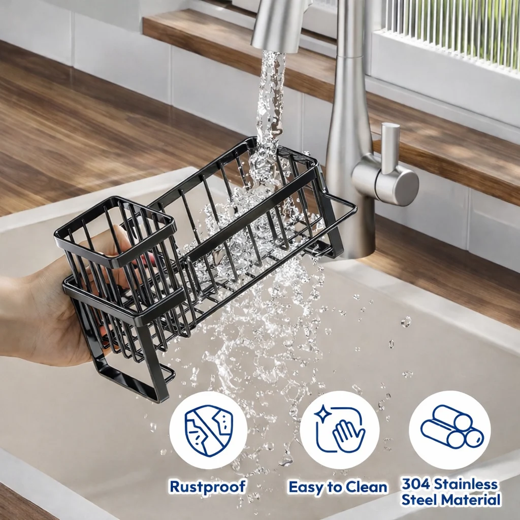 Sink Organizer Black