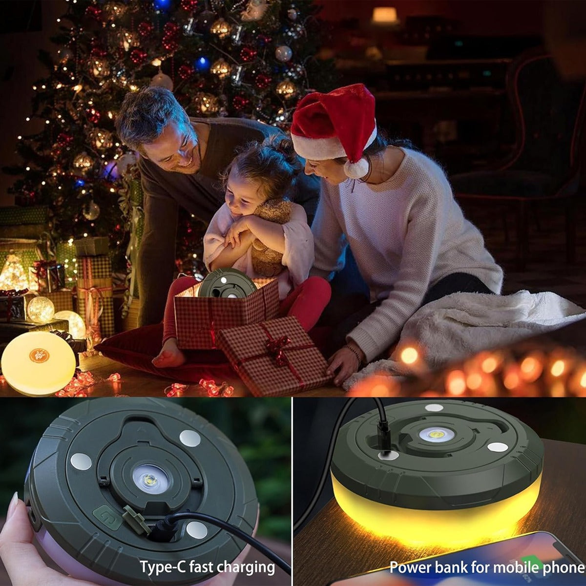 Rechargeable Waterproof Outdoor String Light (10 m)