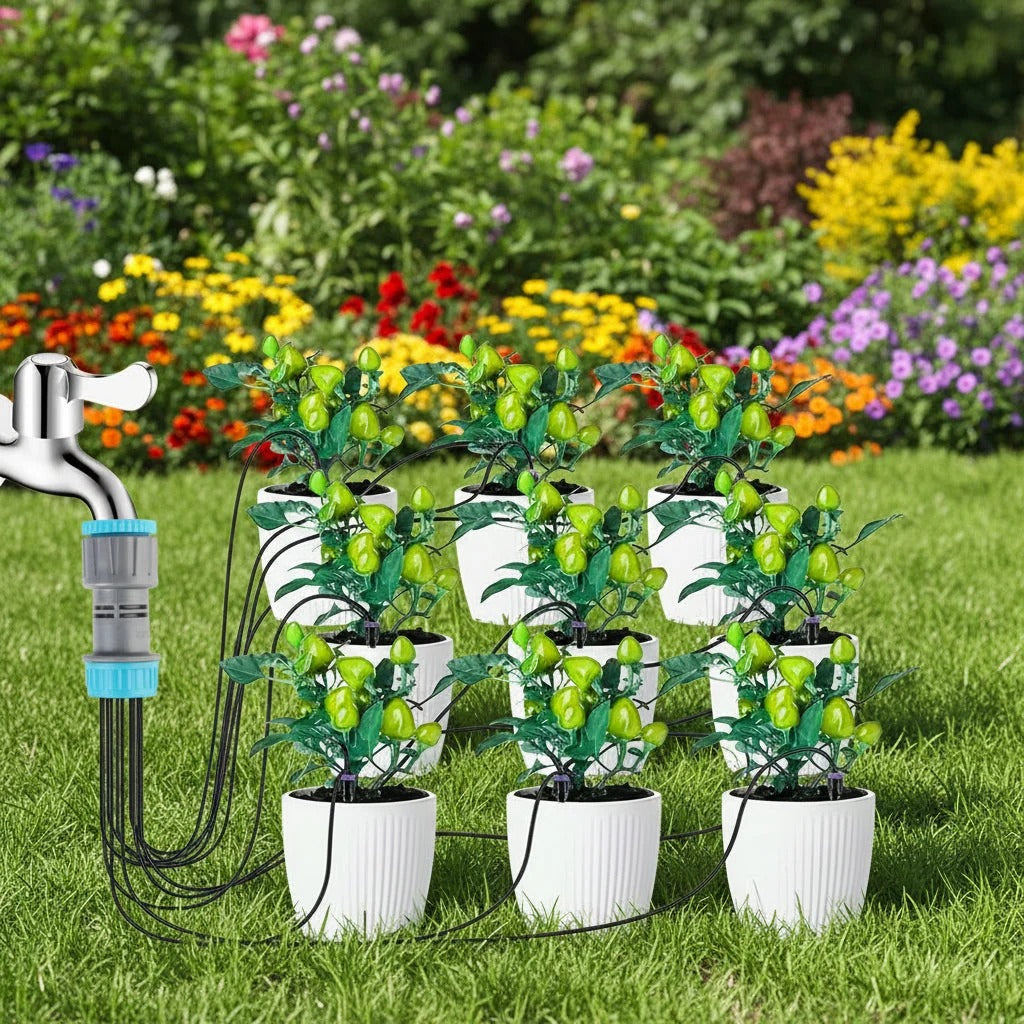 Automatic Drip Irrigation Set (10-Piece)