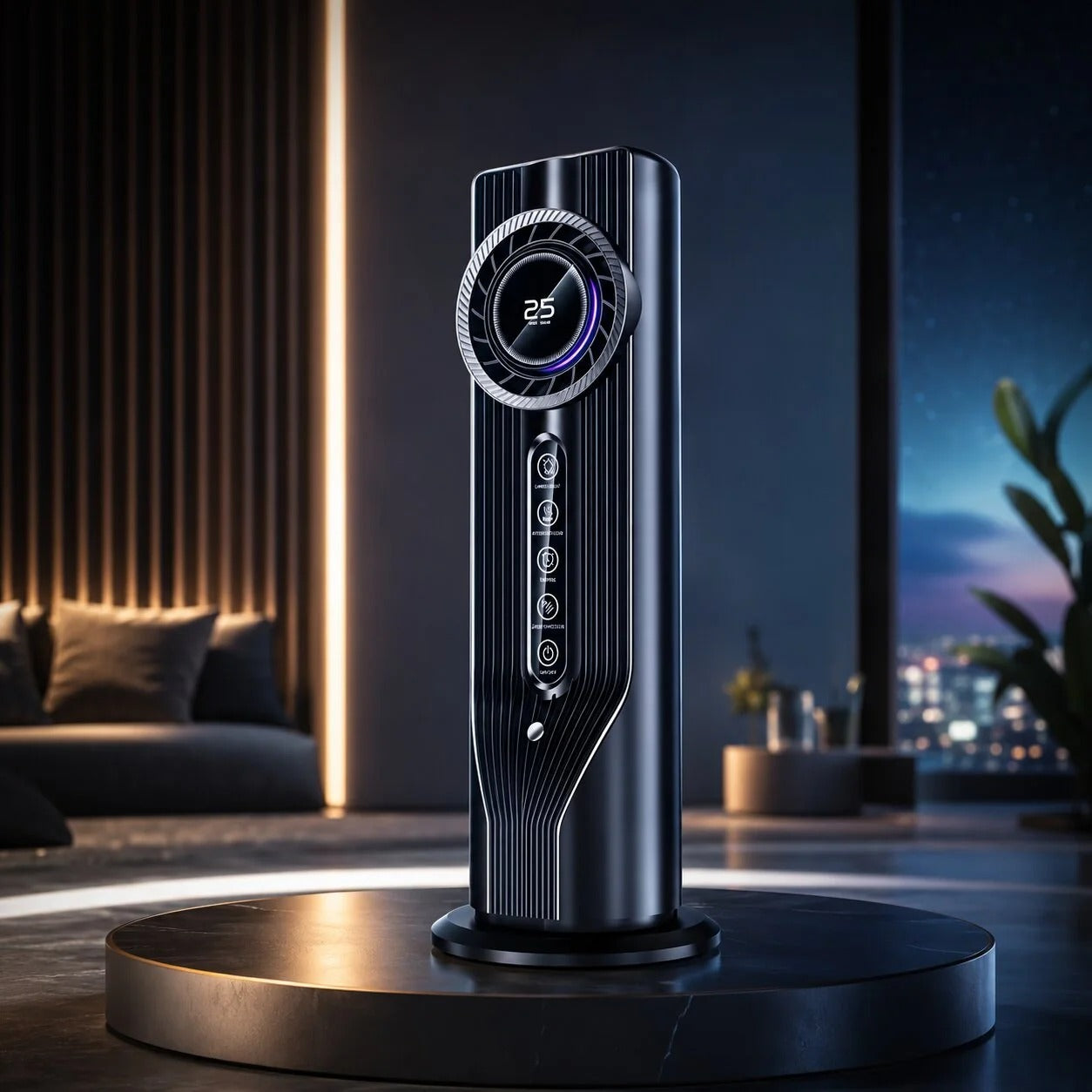 Tower Fan with Humidifier