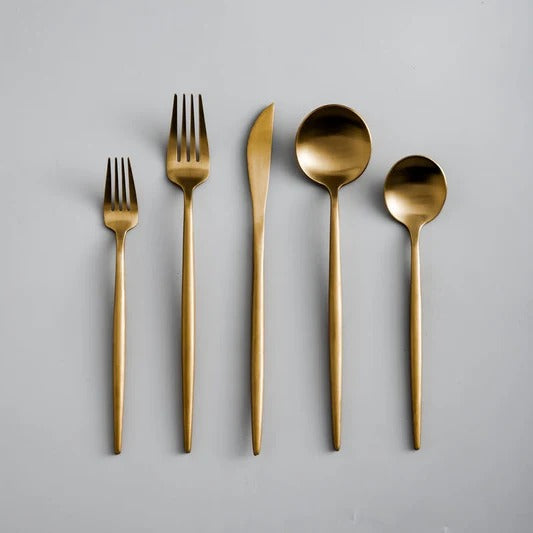 Modern 5-Piece Cutlery Set