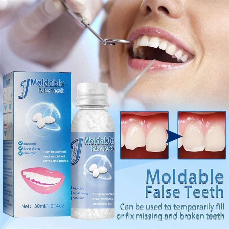 Moldable Tooth Gap Cover