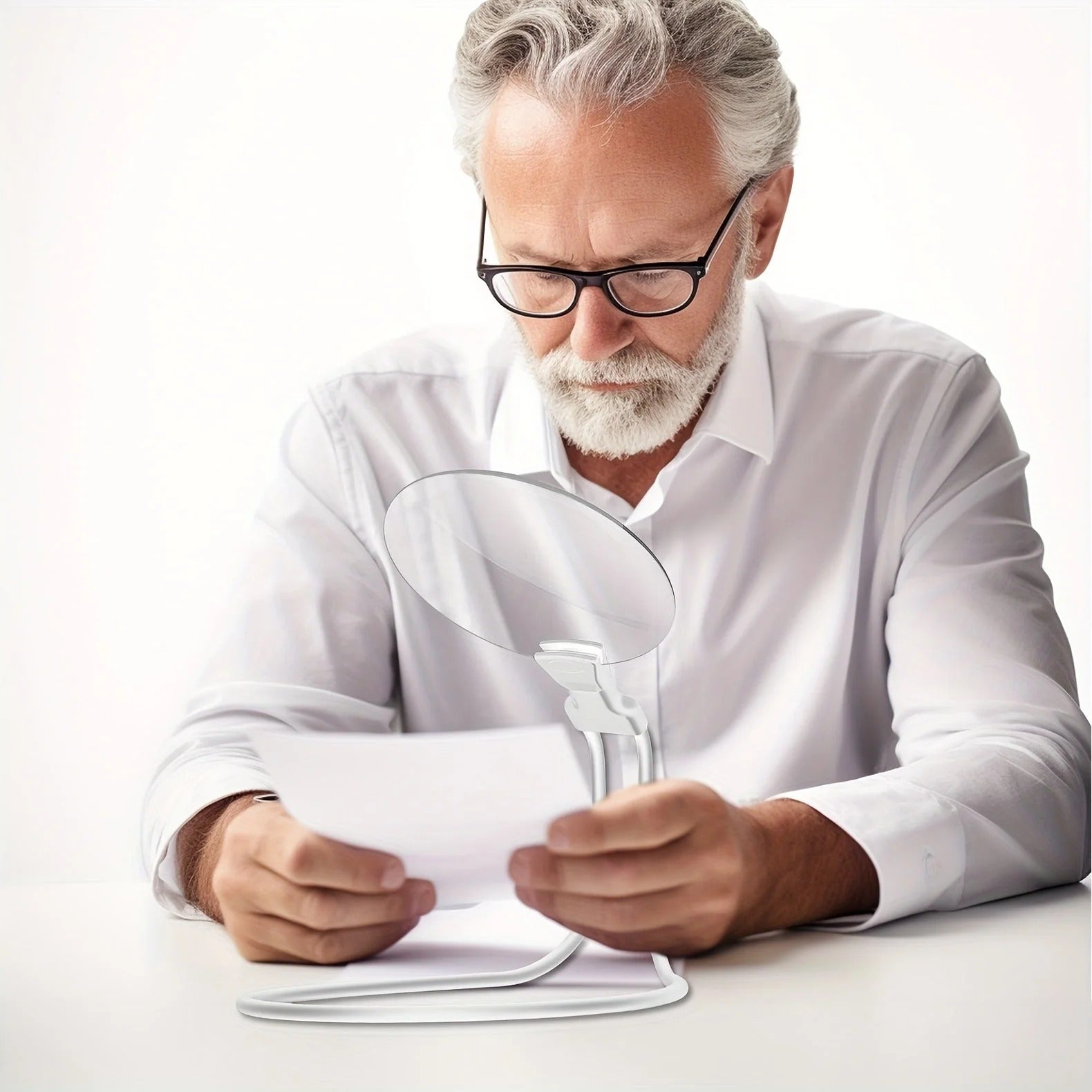 Hands-Free Neck Magnifier (5x)