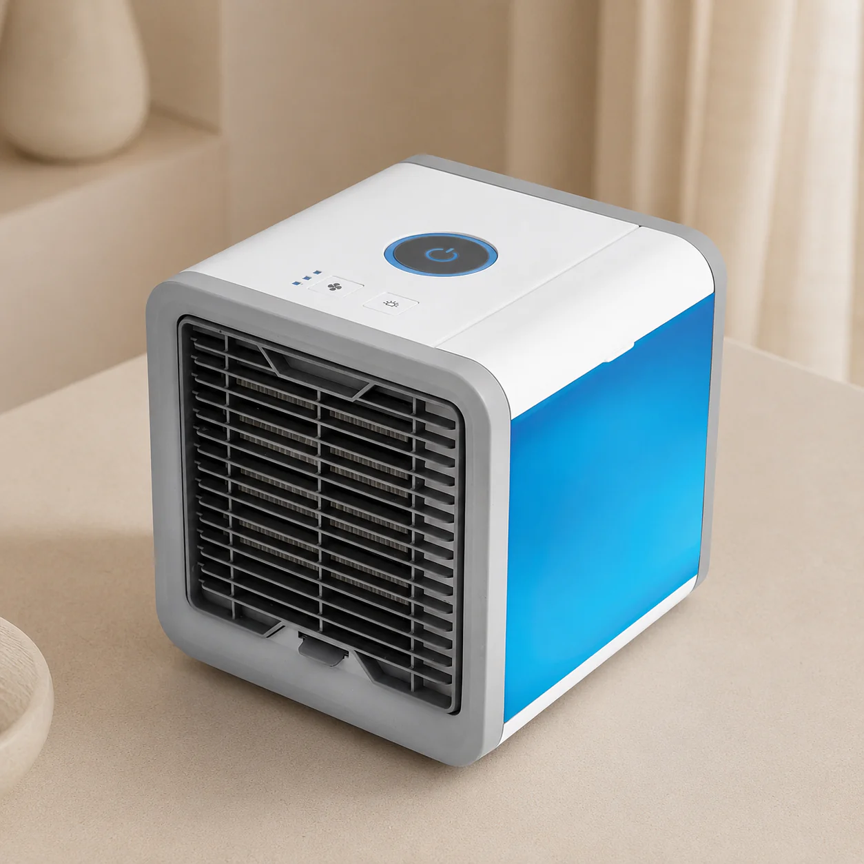 Portable Air Cooler with 500 mL Tank and 3 Fan Speeds