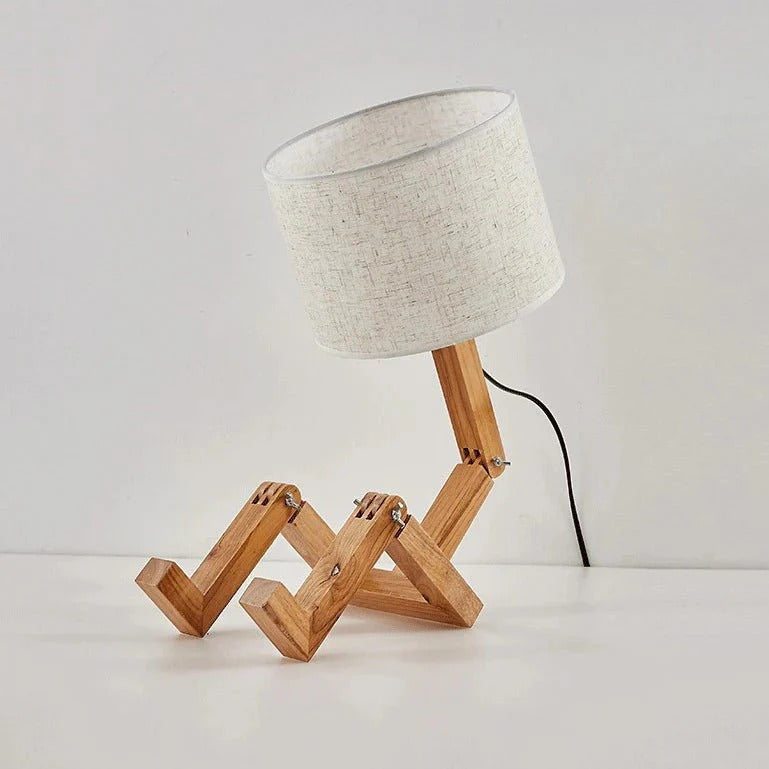 Scandinavian Fabric Table Lamp