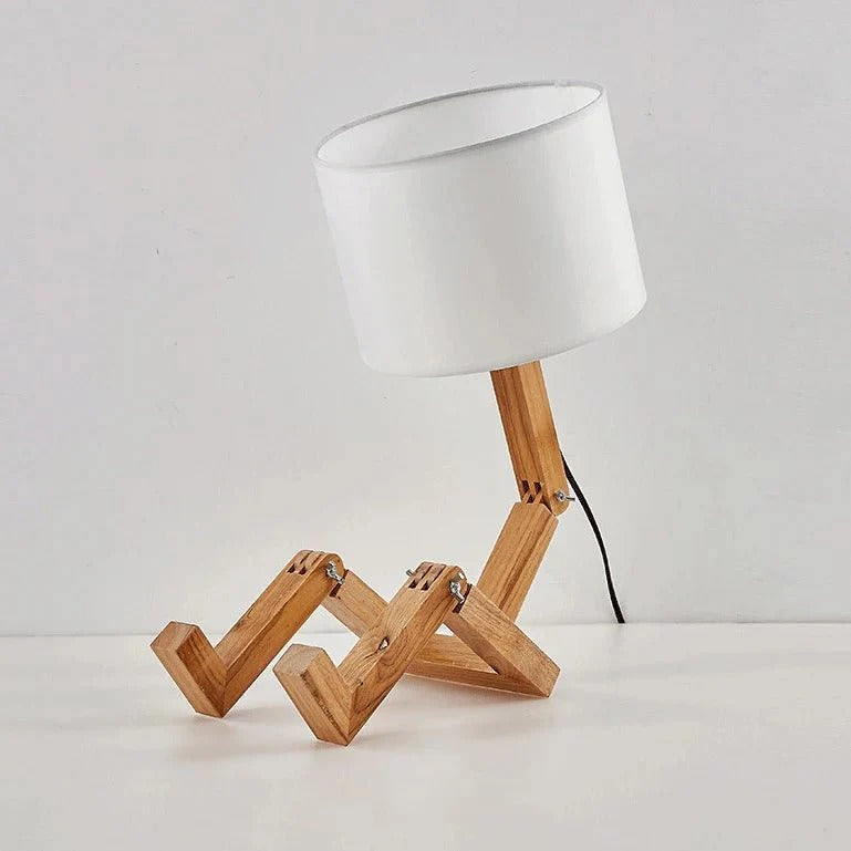 Scandinavian Fabric Table Lamp