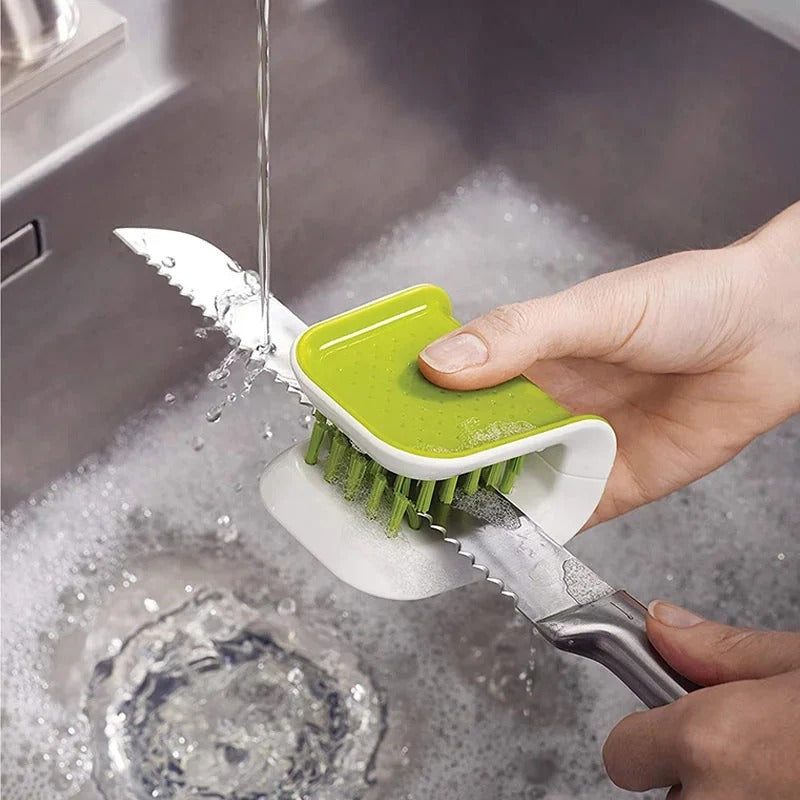 U-Shaped Utensil Cleaning Brush (2-Pack)