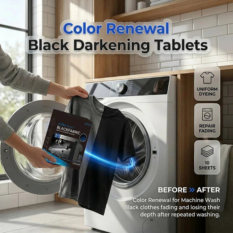 Colour Refresh Tablets for Black Clothing