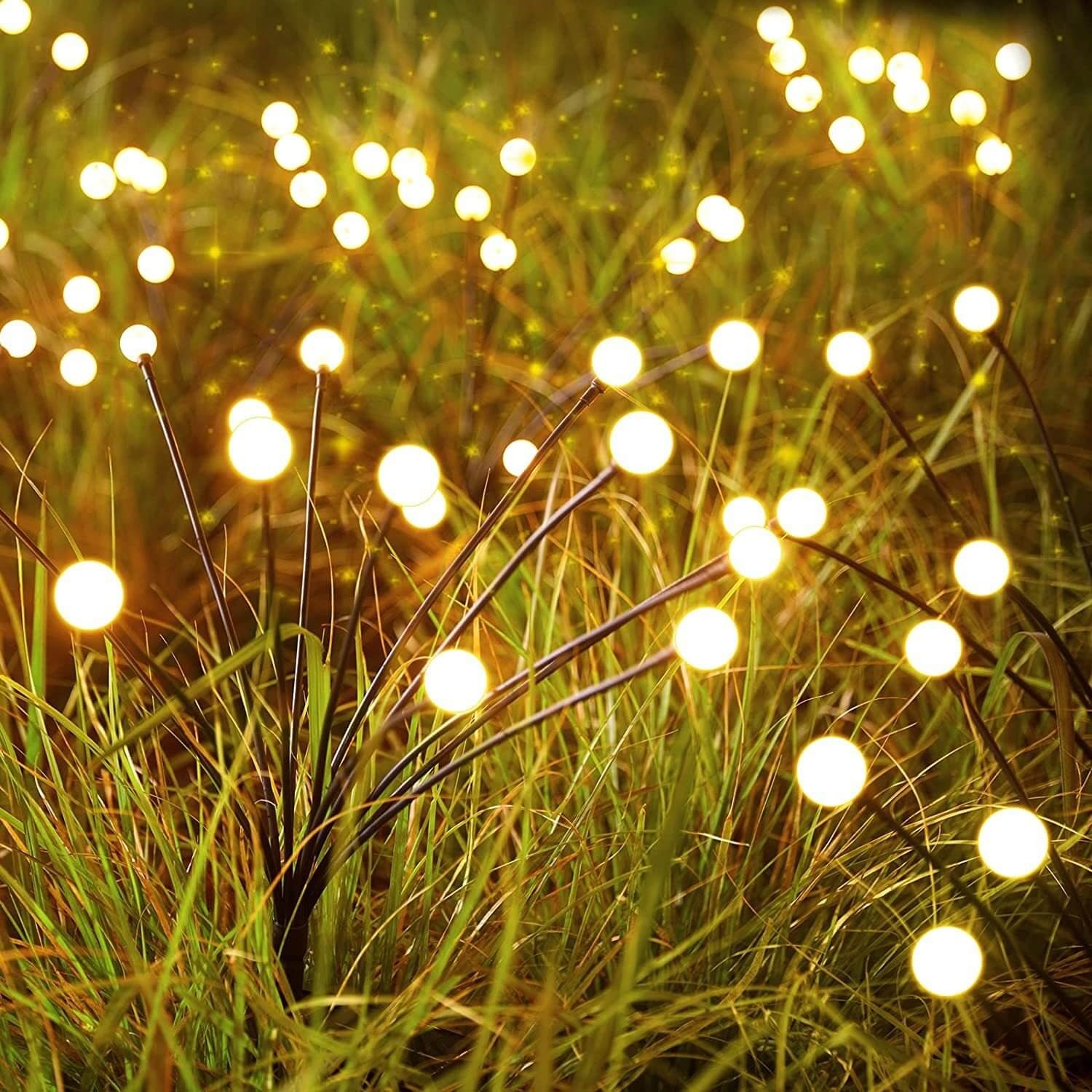 Solar Garden Stake LED Outdoor Lamp