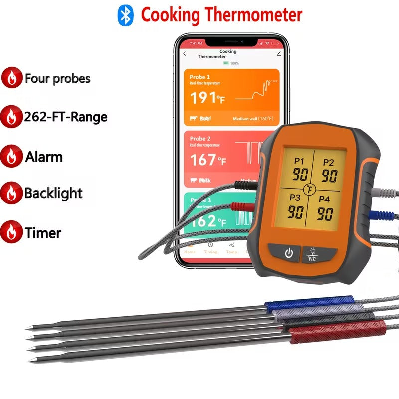Wireless Dual-Probe Meat Thermometer