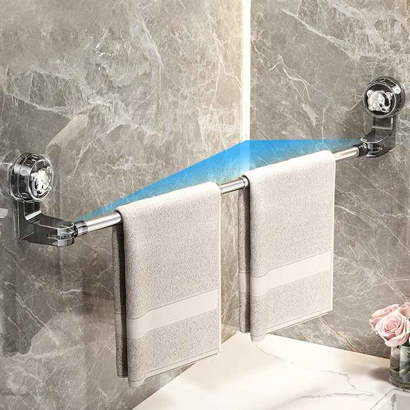Extendable Towel Holder with Suction Mount