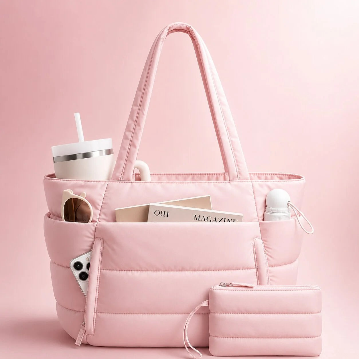Puffer Tote Bag
