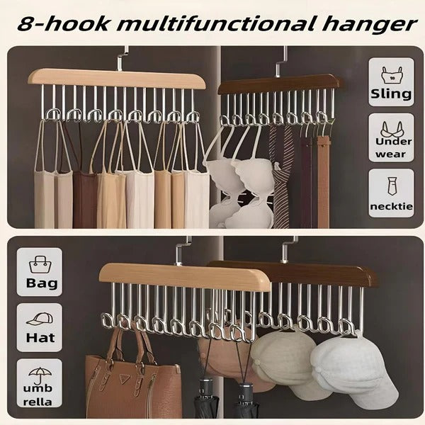 360 Rotating Closet Organiser Hanger