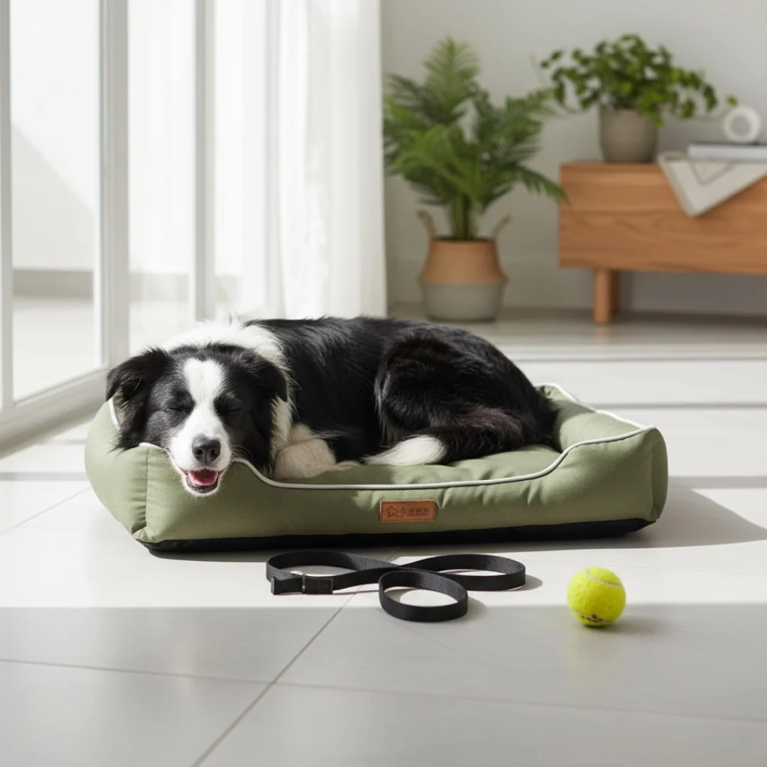 Supportive Foam Dog Bed with Removable Washable Cover