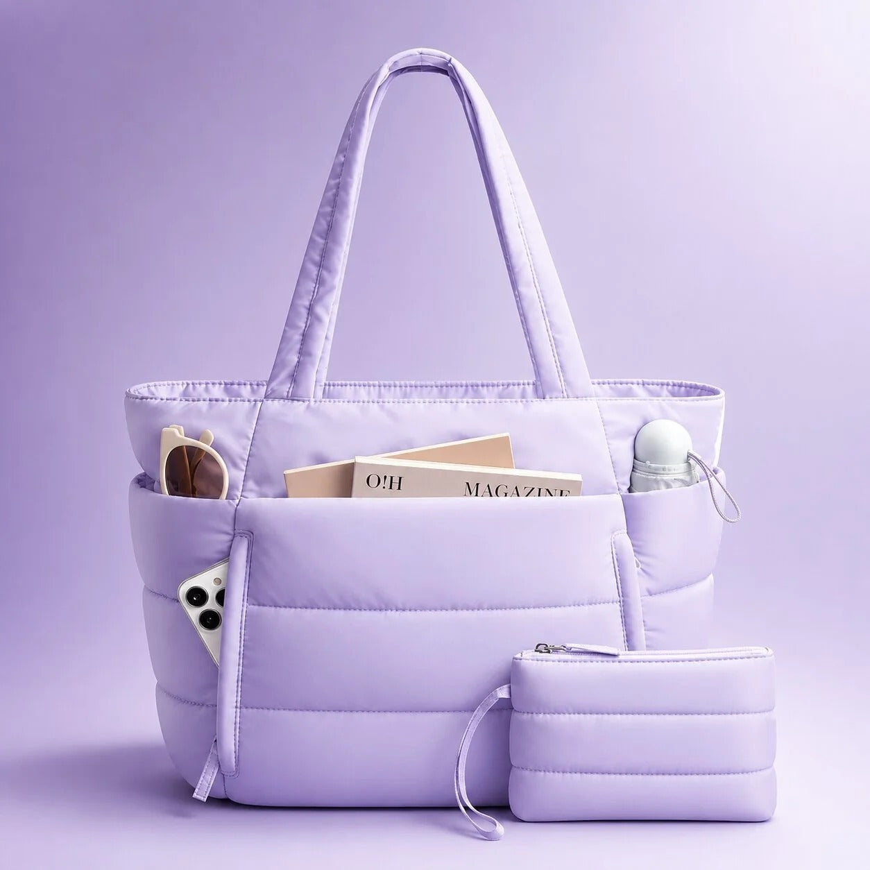 Puffer Tote Bag