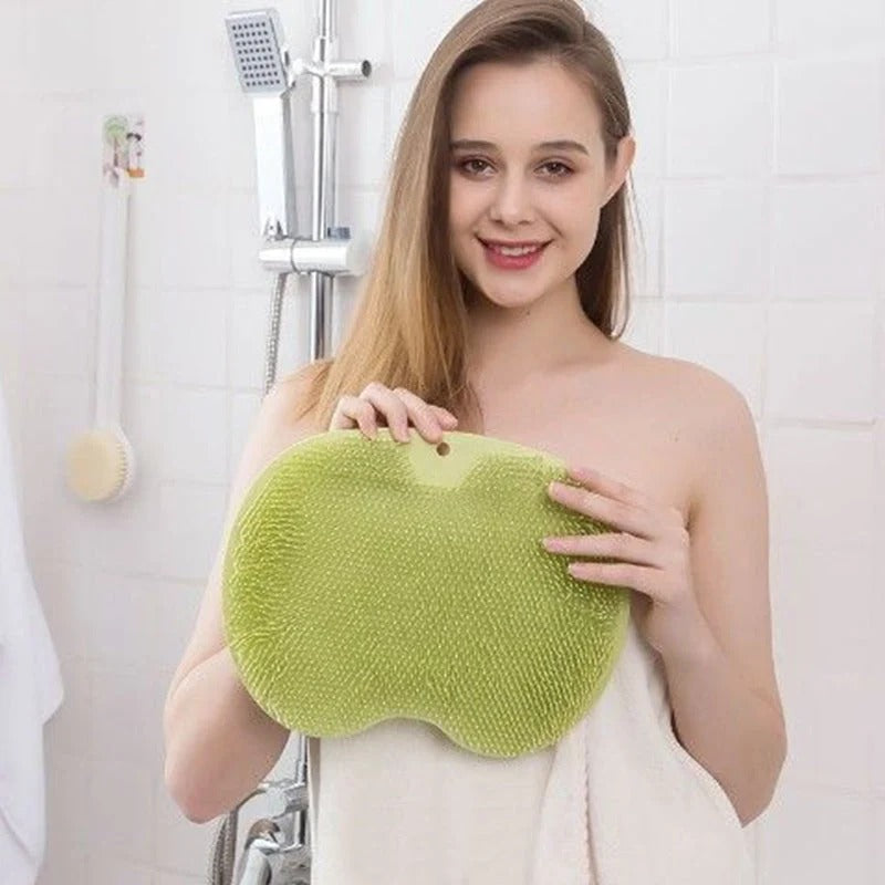 Silicone Foot Scrubber Shower Mat