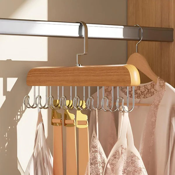 360 Rotating Closet Organiser Hanger