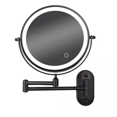 Wall-Mounted Magnifying LED Makeup Mirror