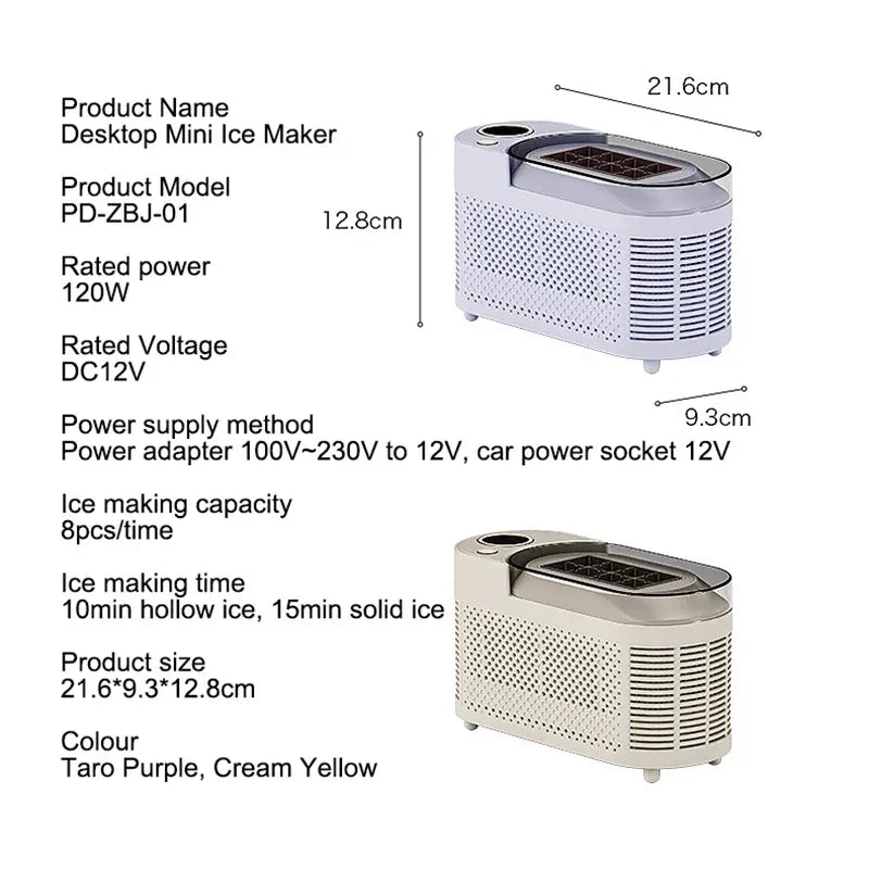 Compact Portable Ice Maker
