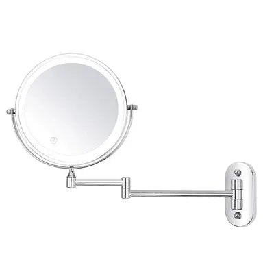 Wall-Mounted Magnifying LED Makeup Mirror