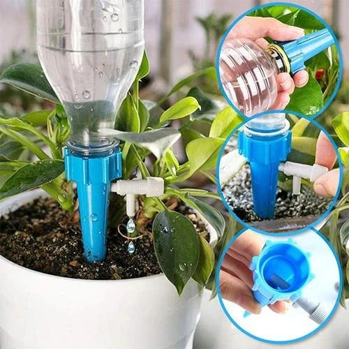 Automatic Drip Watering Spikes for Bottles