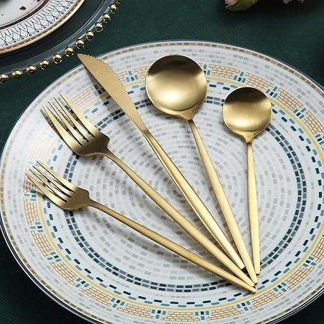 Modern 5-Piece Cutlery Set