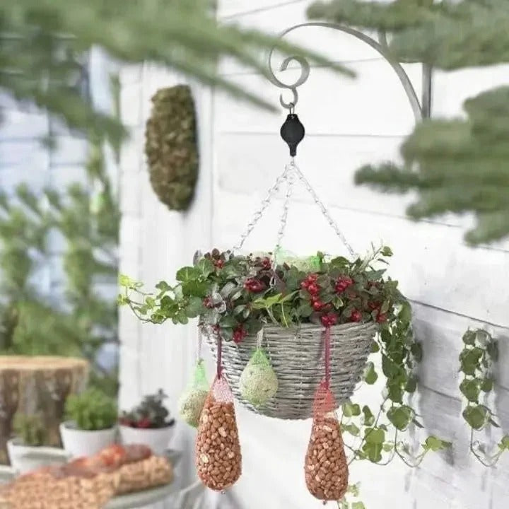 Height-Adjustable Plant Hanger Set (2-Pack)