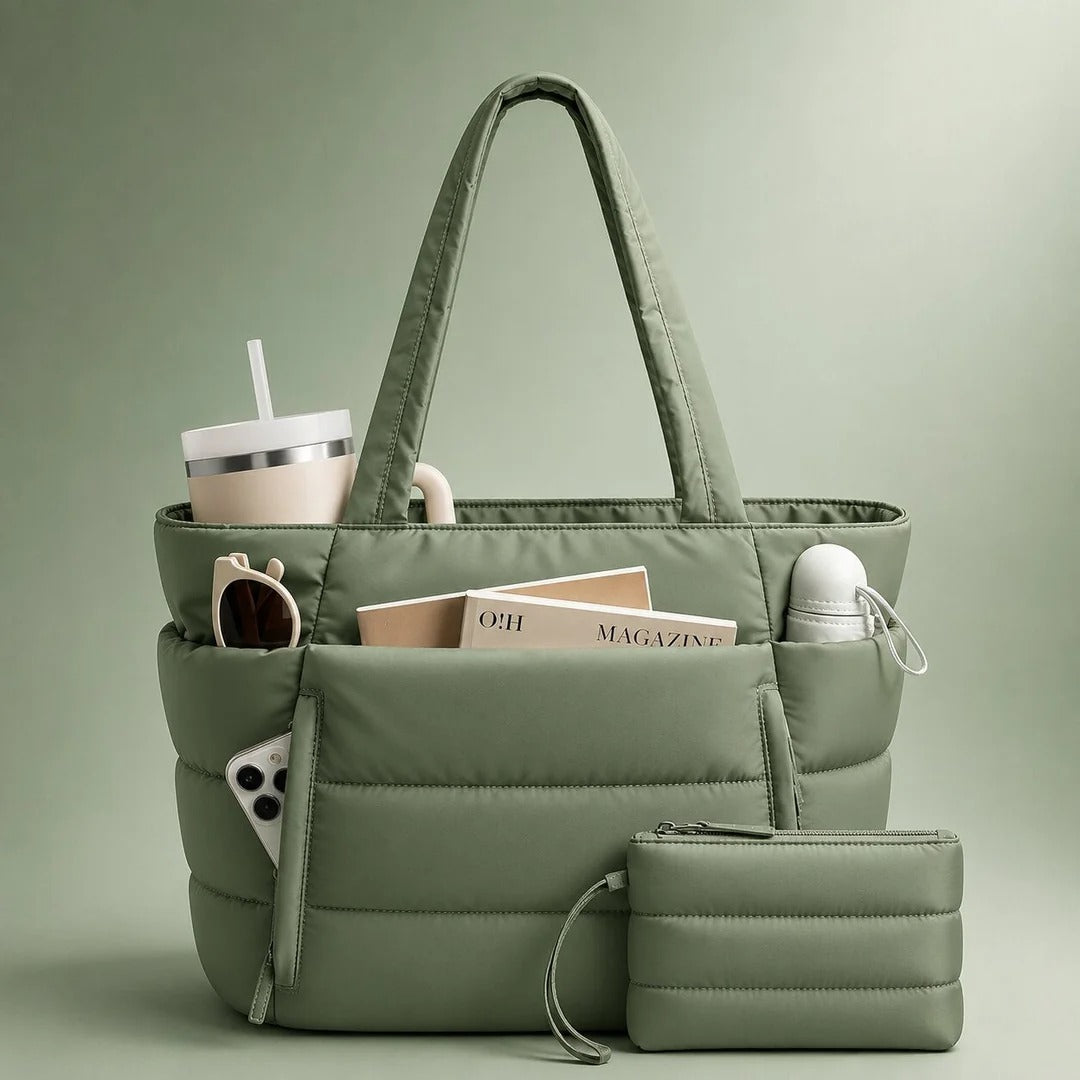 Puffer Tote Bag