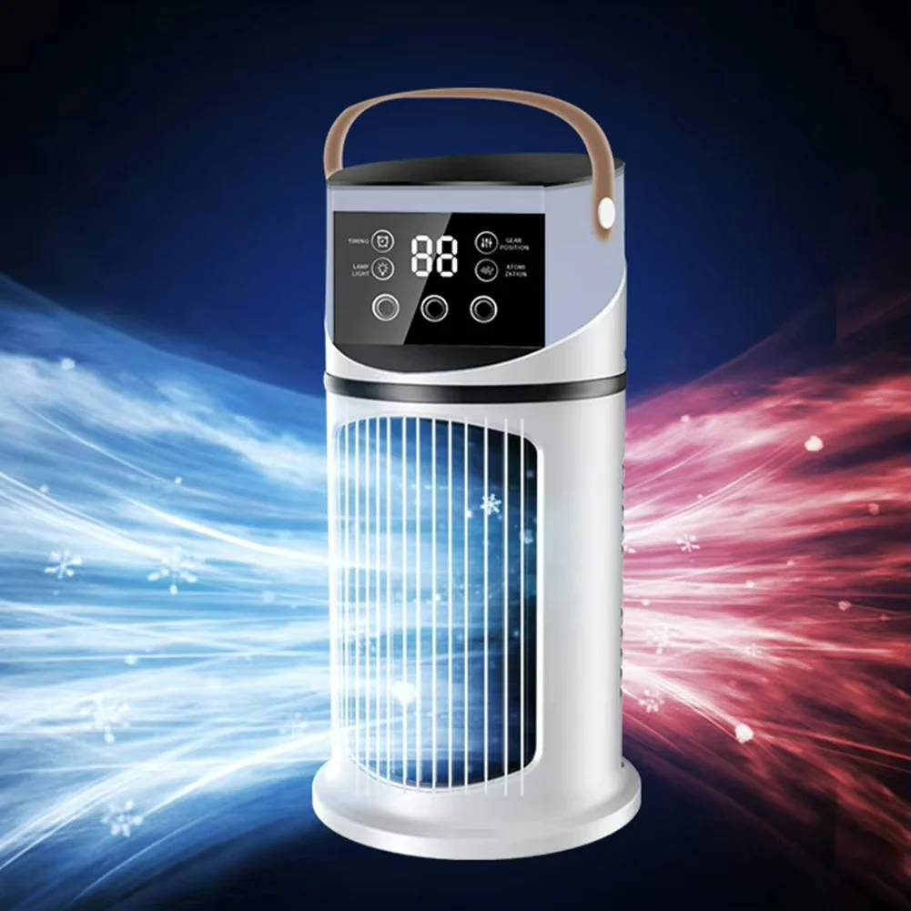 Portable Air Cooler and Humidifier with 9-Speed Fan