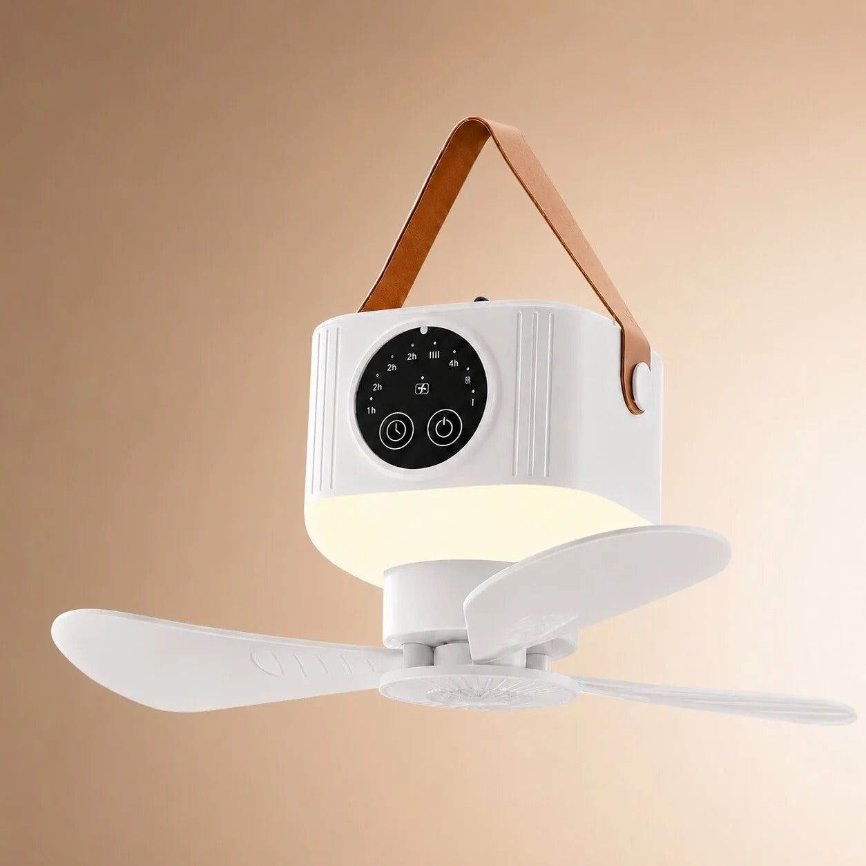 Camping Fan with LED Light